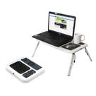 Mesa Notebook Com 2 Coolers Usb Dobrável Cama Sofa E-table Tmt Mesa Notebook Com 2 Coolers Usb Dobrável Cama Sofa E-table Tmt