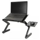 Mesa Notebook Multifuncional Alumínio Com Cooler ZZ