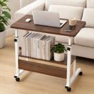 Mesa Notebook Multiuso Ajustável Com Rodas Estante Organizadora Para Cama Sofá Home Office Mesa Notebook Multiuso Ajustável Com Rodas Estante Organizadora Para Cama Sofá Home Office