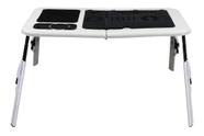 Mesa Notebook Suporte Dobrável 2 Coolers Sensor Touch Mouse