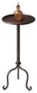 Mesa Offex Home Decor Hallway Pedestal de metal cinza 7 kg