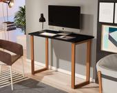 Mesa office estudo estilo moderno 76 cm -pés de madeira Mesa office estudo estilo moderno 76 cm -pés de madeira