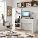 Mesa Office NT 2105 Branco New Notável Móveis