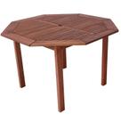 Mesa Oitavada em Madeira Maciça Vivare