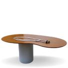 Mesa Organica Bean laca+freijo 198x122cm