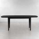 Mesa Oval 8 Lugares 2,0m Tampo MDF Tiê CabeCasa MadeiraOriginals Mesa Oval 8 Lugares 2,0m Tampo MDF Tiê CabeCasa MadeiraOriginals