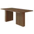 Mesa p/ Cozinha Ester c/ Tampo Madeirado 180x90cm Cinamomo - Cimol Mesa p/ Cozinha Ester c/ Tampo Madeirado 180x90cm Cinamomo - Cimol