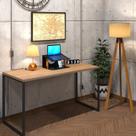 Mesa P/ Escritório Diretor Estilo Industrial 150x60 Vintage