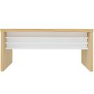 Mesa p/ Escritório Tampo e Laterais Tamburato Simples 135 cm