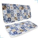 Mesa p/ sala branca Retrátil com Estampa Escritório / Quarto / sala