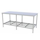 Mesa Panificadora Desmontavel Bancada Com Paneleiro 87x190x60 em Aço Inox Mes-19i - Braesi B18295