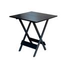 Mesa para Bar e Café Dobravel de Madeira 60x60 - Preto