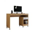 Mesa Para Computador 01 Gaveta Com Rodizio Giga Valdemoveis Cinamomo-off White
