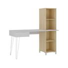 Mesa para Computador com 1 Gaveta Chipre Terrazza Carvalho