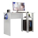 Mesa Para Computador DMX-500 108cm PC Gamer Setup Branco - Desk Design