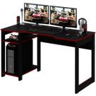 Mesa para Computador Gamer Espaço para 2 Monitores e CPU
