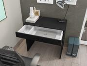 Mesa Para Computador/ Notebook C/ Gaveta Alexa Preto - AJL Móveis