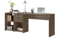 Mesa para Computador Office Zínia Nogal - MoveisAqui