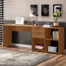 Mesa para Escritório 2 Gavetas Golfo Freijó - Pnr Móveis