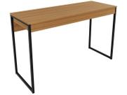 Mesa para Escritório Amendoa/Preto Tecnomobili ME4160 - Tecno Mobile