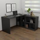 Mesa para Escritório Artany Nero 1400 Cor Preto