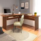 Mesa para Escritório Cannes 1 Gaveta Cedro - Artely