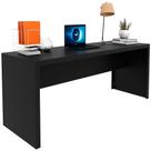 Mesa Para Escritório Escrivaninha 180 Cm Preto Mesa Para Escritório Escrivaninha 180 Cm Preto