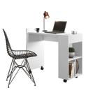 Mesa Para Escritório Estudos Alessa M2 Lukaliam Branco