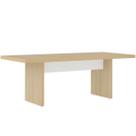 Mesa para Escritório Grande com Tampo Sapatas e Travessas