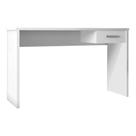 Mesa para Escritório Home Office com Gaveta Emma Branco Texturizado G47 - Gran Belo