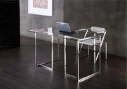 Mesa Para Escritório Home Office em Aço Inox Luxo