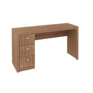 Mesa para Escritório Home Office ME4102 MDP Amendoa G69 - Gran Belo