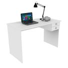 Mesa para Escritório Home Office ME4165 MDP Branco G69 - Gran Belo
