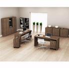 Mesa para escritório Nogal - 74,5X163 - TecnoMobili