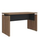 Mesa Para Escritório Pequena Tamburato Mdp Nogal/preto