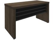 Mesa para Escritório Tamburato 006085 Charuto/Preto - Artany Móveis