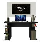 Mesa Para Gamer e Painel Para Até 50 - Preto