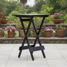 Mesa para Jardim e Varanda Bistrô Dobrável em Madeira Maciça