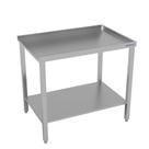 Mesa Para Lavagem Tramontina 1600x600mm Aço Inox 304 Com Pés Reguláveis Mesa Para Lavagem Tramontina 1600x600mm Aço Inox 304 Com Pés Reguláveis