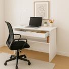 Mesa para Notebook 70 Cm Largura Com 1 Gaveta Home Office Escritório Quarto Sala