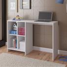 Mesa para Notebook Com 4 Nichos Artely Matrix Cor Branco
