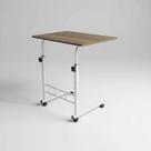 Mesa Para Notebook Com Rodinhas Altura Ajustável Marrom Sala