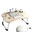 Mesa para notebook com usb ventilador iluminação home office cama sofa dobravel portatil