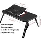 Mesa Para Notebook Dobravel Portatil Articulada Com Cooler