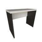 Mesa para Notebook Natus Preta e Branca 80 cm