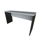 Mesa para Notebook Natus Preta e Cinza 120 cm