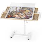 Mesa para quebra-cabeça Ropoda com altura e ângulo ajustáveis 89x68 cm