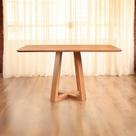 Mesa para Sala de Jantar 90cm Sofisticada com Tampo Laminado Vegas