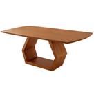 Mesa para Sala de Jantar Ane 180cm Madeira Tampo Barril Laminado Moderna Mobília