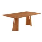 Mesa Para Sala De Jantar Florida 220cm Tampo Barril Laminado Cinamomo Imbuia Mesa Para Sala De Jantar Florida 220cm Tampo Barril Laminado Cinamomo Imbuia